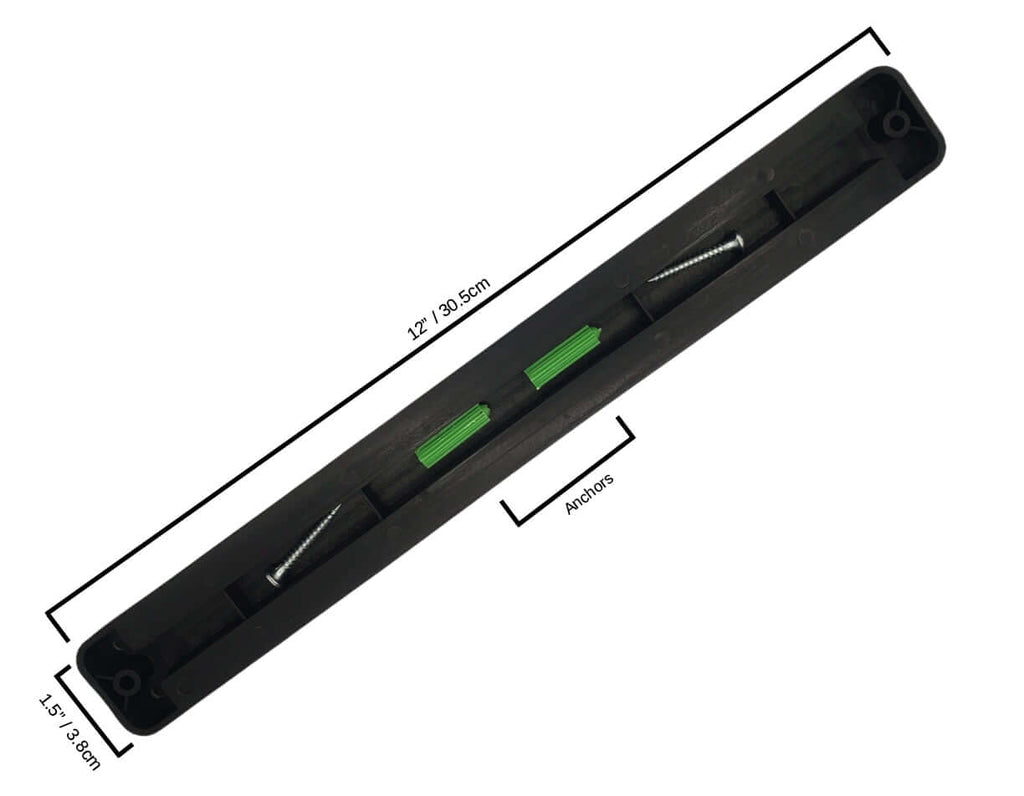 Kitchen Knife Set Kit | Red Handle & Black Magnetic Rack | Razor sharp
