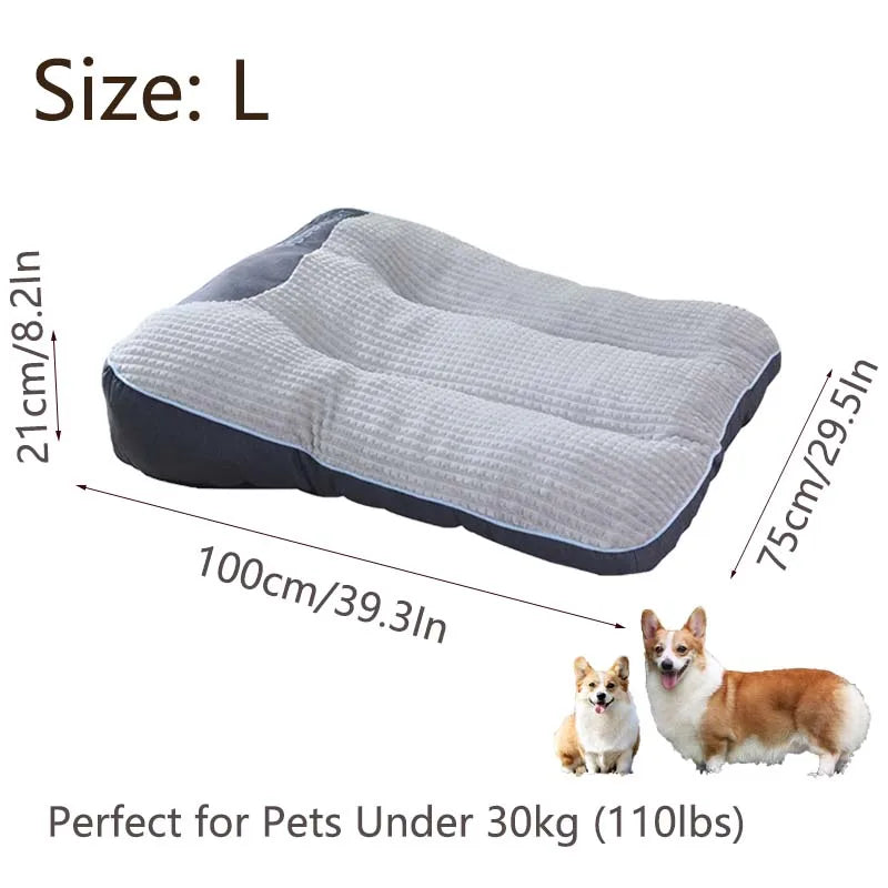 Extra Large Orthopedic Dog Bed 47 Inch for Senior Large Dogs, Durable Thick Dog Mat