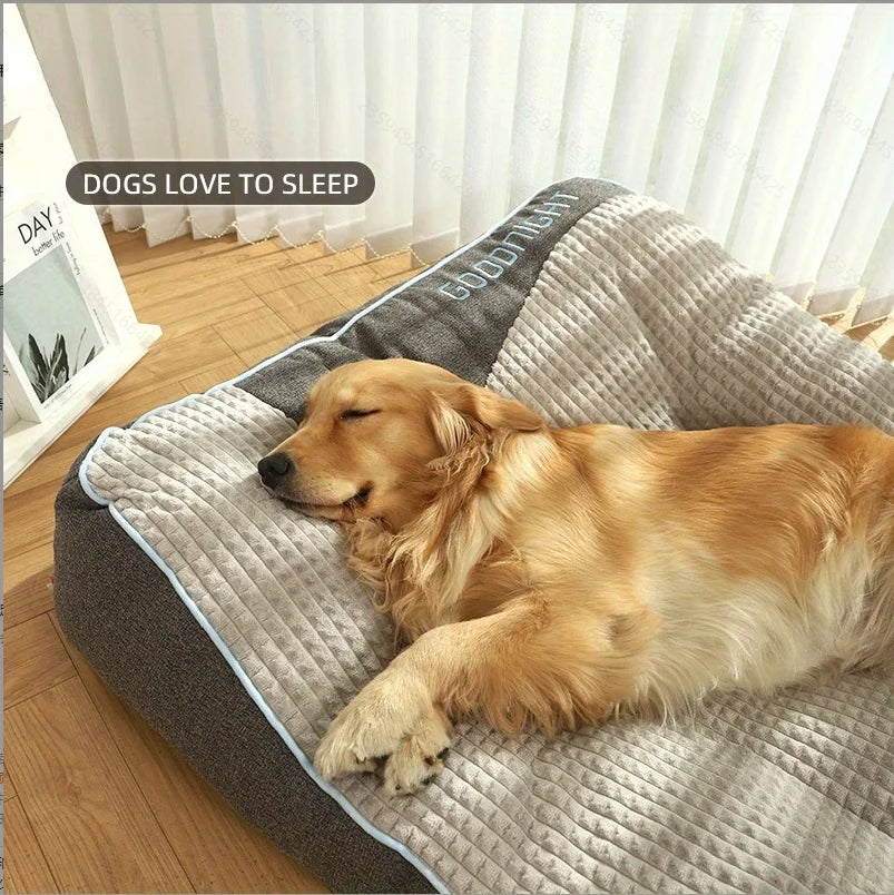 Extra Large Orthopedic Dog Bed 47 Inch for Senior Large Dogs, Durable Thick Dog Mat