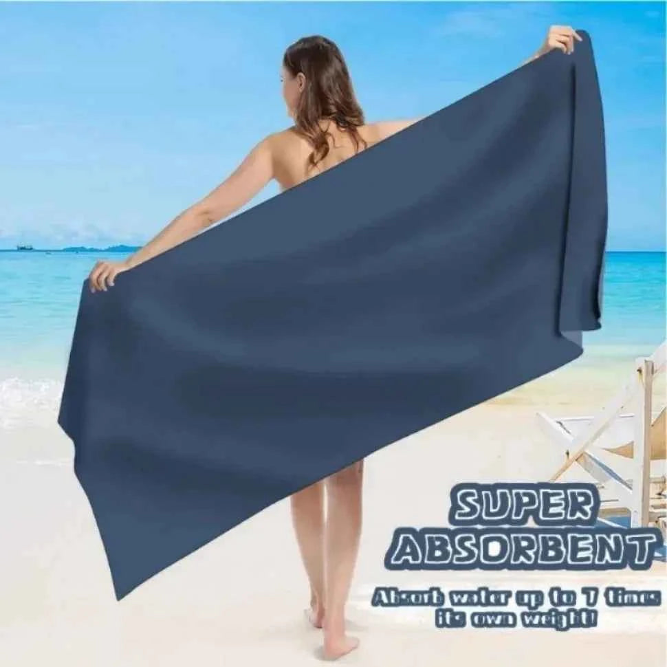 Quick-Dry Microfiber Towel - Ultra Absorbent, Compact & Sandproof for Gym, Beach, Travel & Swimming, Lightweight Sports Towel