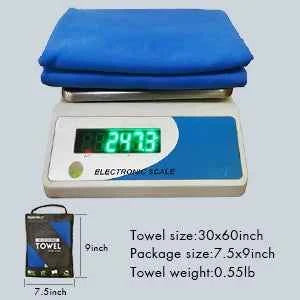 Quick-Dry Microfiber Towel - Ultra Absorbent, Compact & Sandproof for Gym, Beach, Travel & Swimming, Lightweight Sports Towel