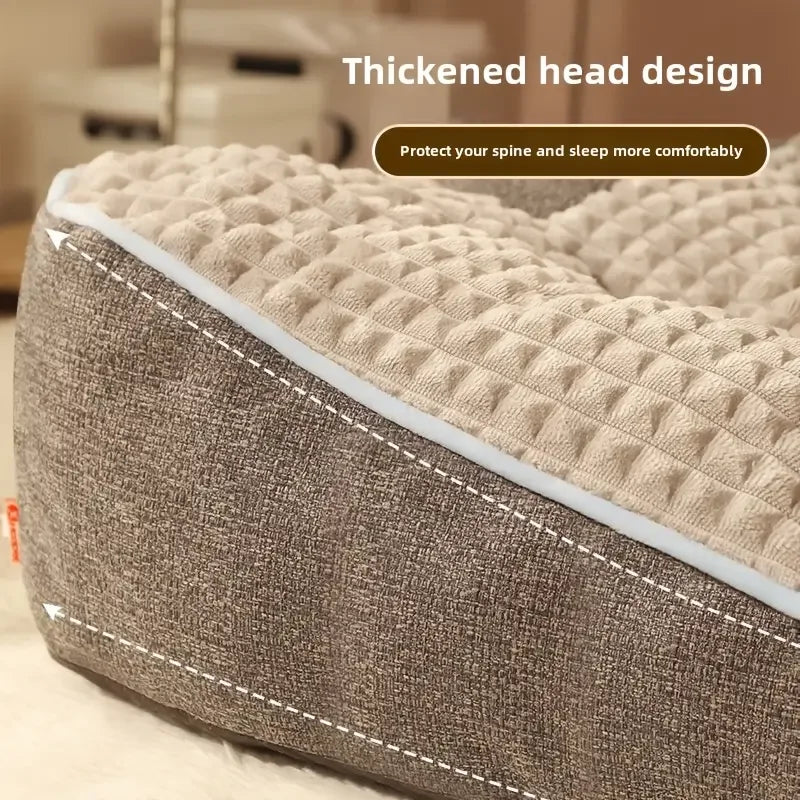 Extra Large Orthopedic Dog Bed 47 Inch for Senior Large Dogs, Durable Thick Dog Mat