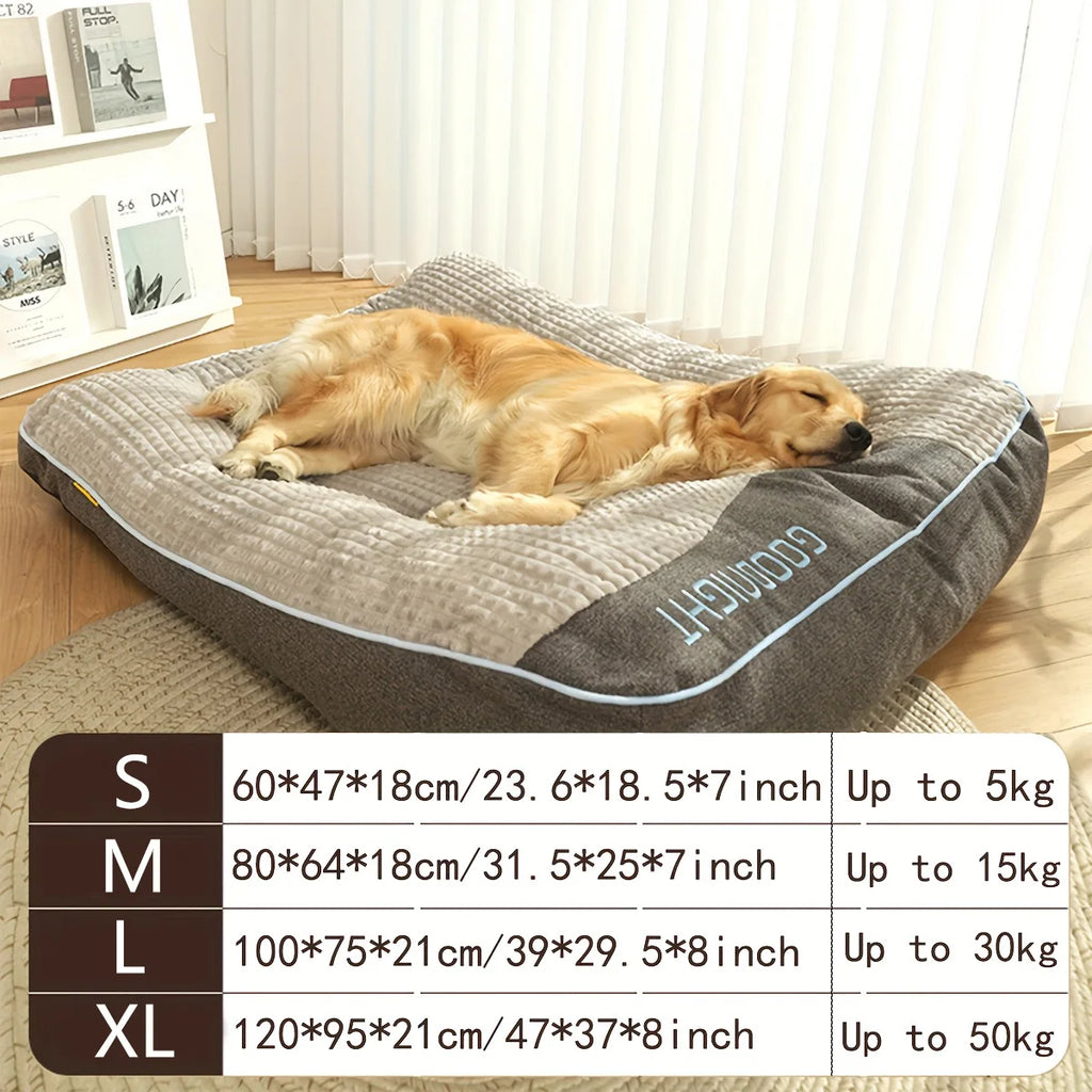 Extra Large Orthopedic Dog Bed 47 Inch for Senior Large Dogs, Durable Thick Dog Mat