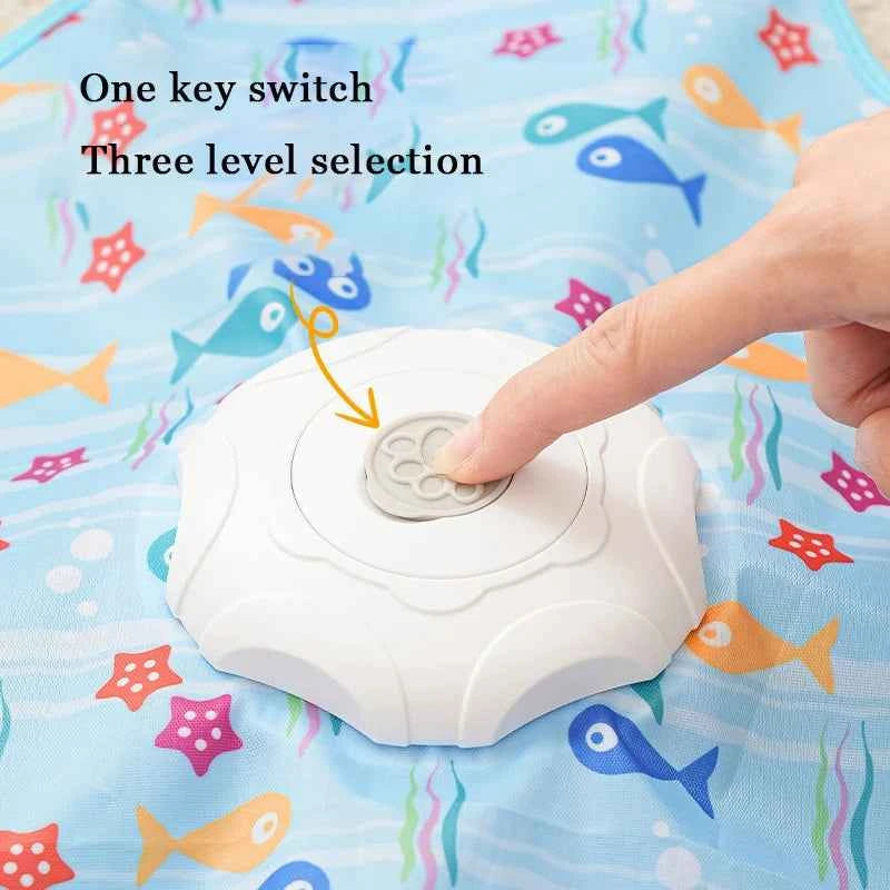 Cat Toys Interactive Hide and Seek Cat Toy with Bird Chirpping Motion Activated Moving Concealed Feathers Cats Kitten Teaser Toy