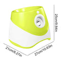 Pet Prime Automatic Dog Ball Thrower Launcher Interactive Dog Fetch Machine with 3 Tennis Balls for Indoor/Outdoor Throwing Game