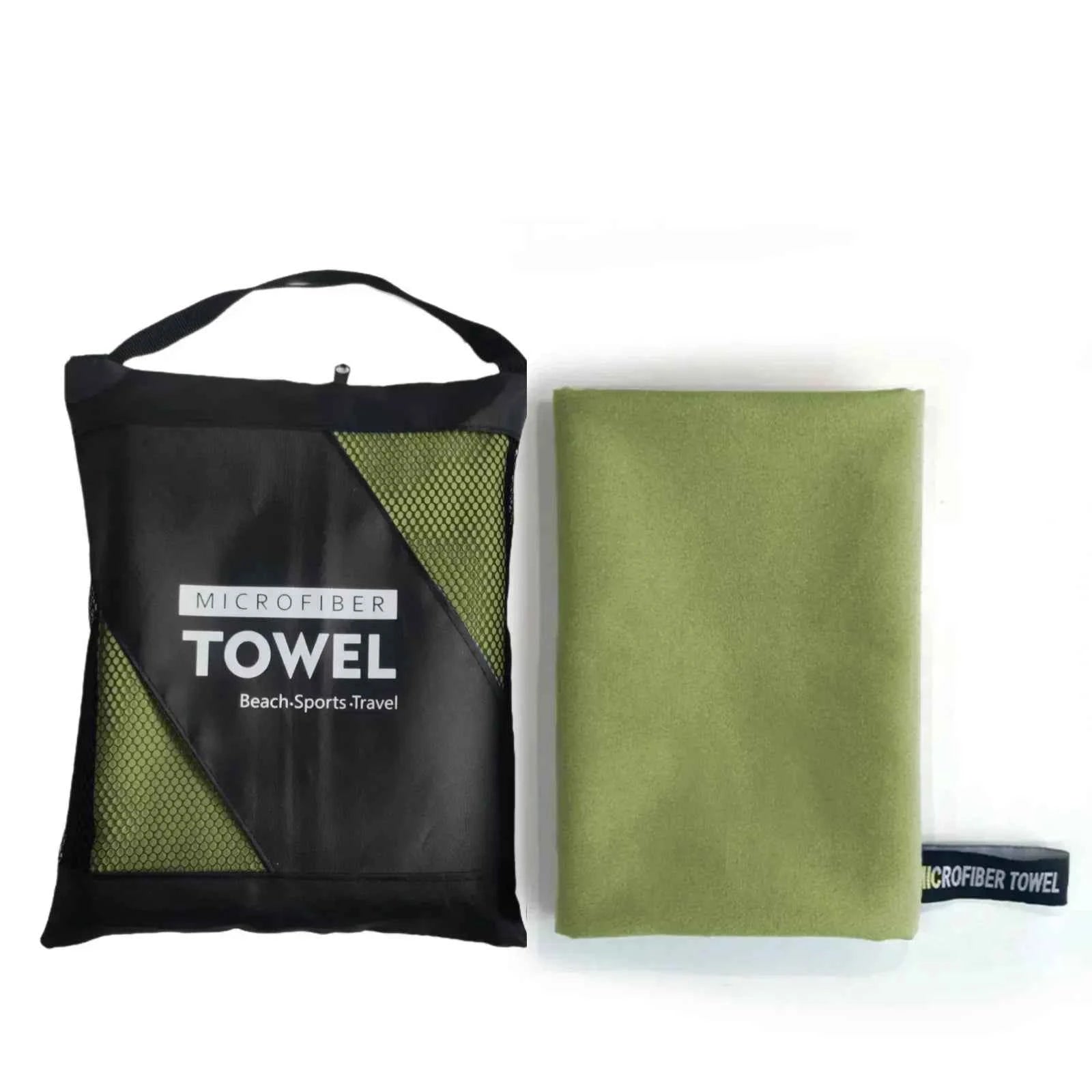 Quick-Dry Microfiber Towel - Ultra Absorbent, Compact & Sandproof for Gym, Beach, Travel & Swimming, Lightweight Sports Towel