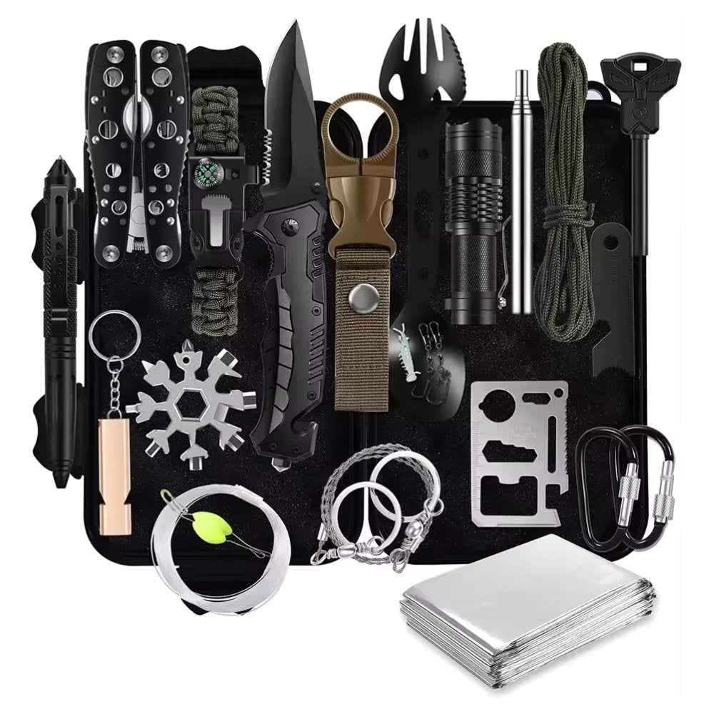 31 Pieces in 1 Bag Survival Gear and Equipment everything needed for survival